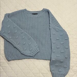 Moon & Madison Sweater in Soft Blue